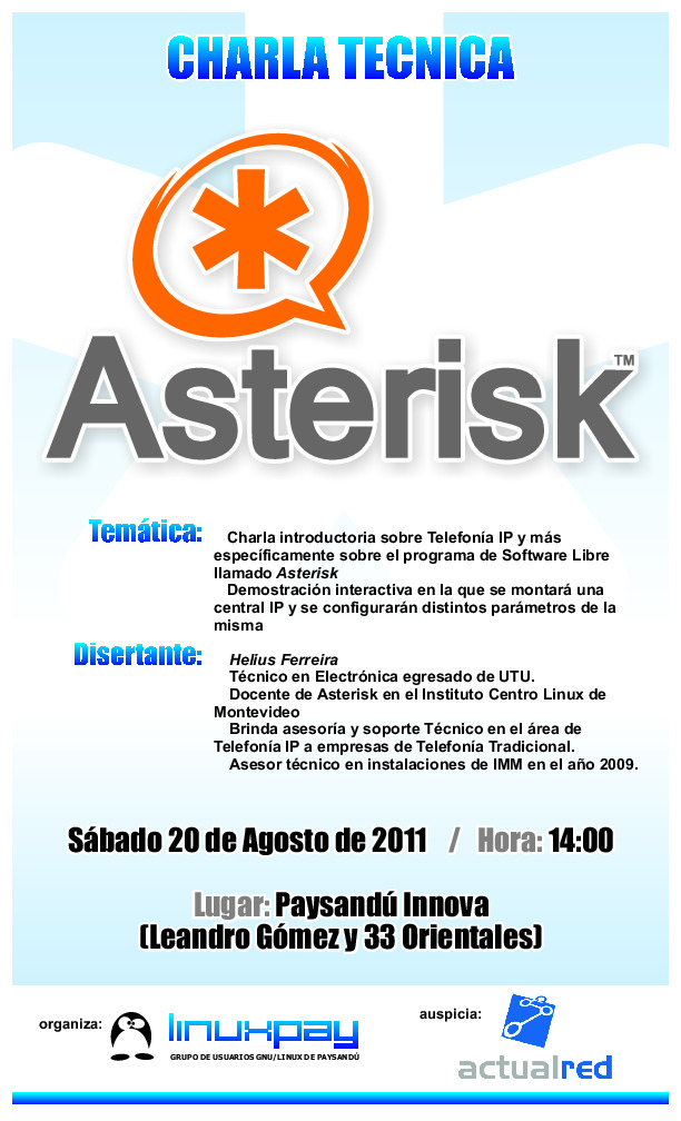 Charla técnica Asterisk – Paysandú