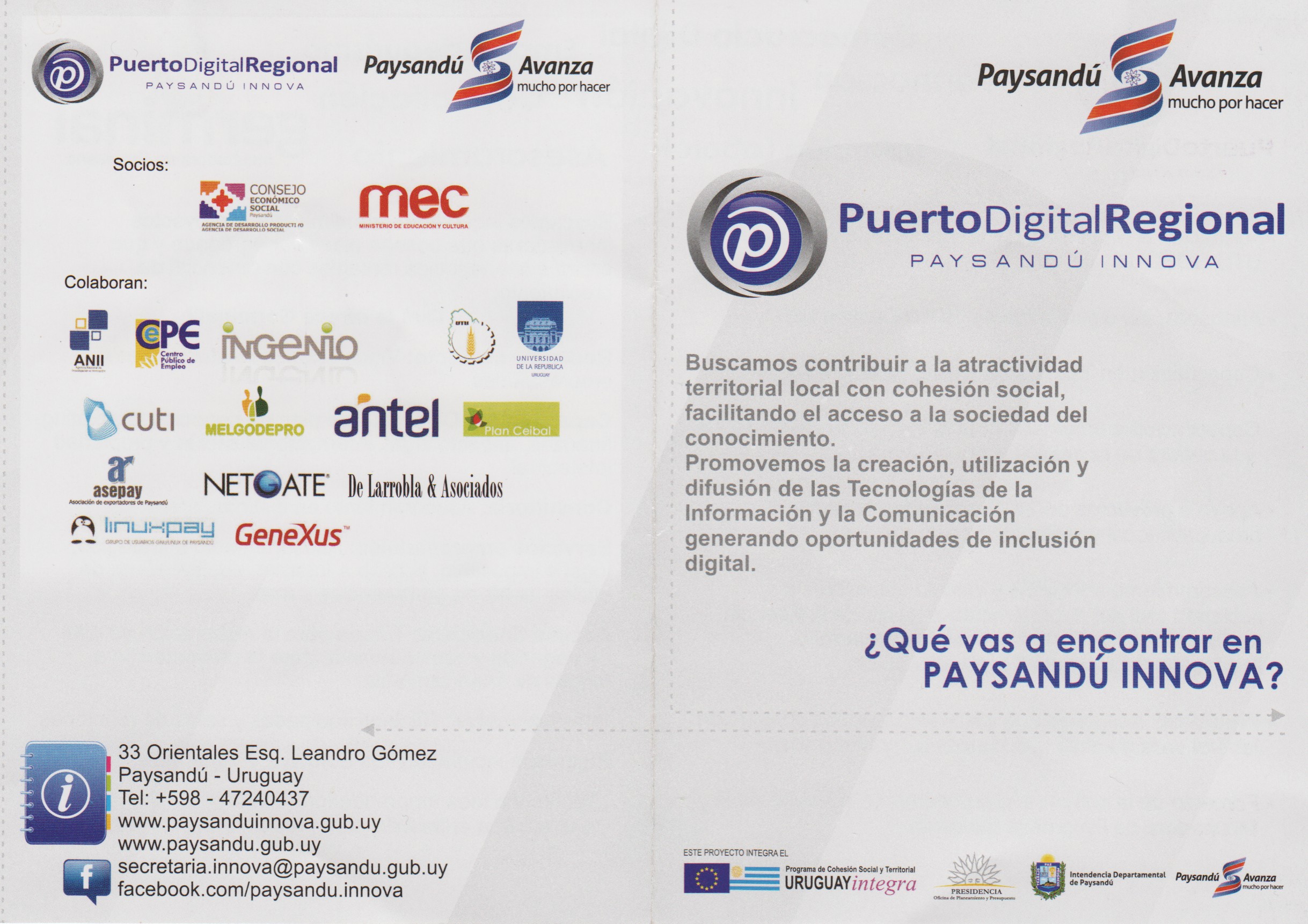 Paysandú Innova – Colaboración LinuxPay 2011