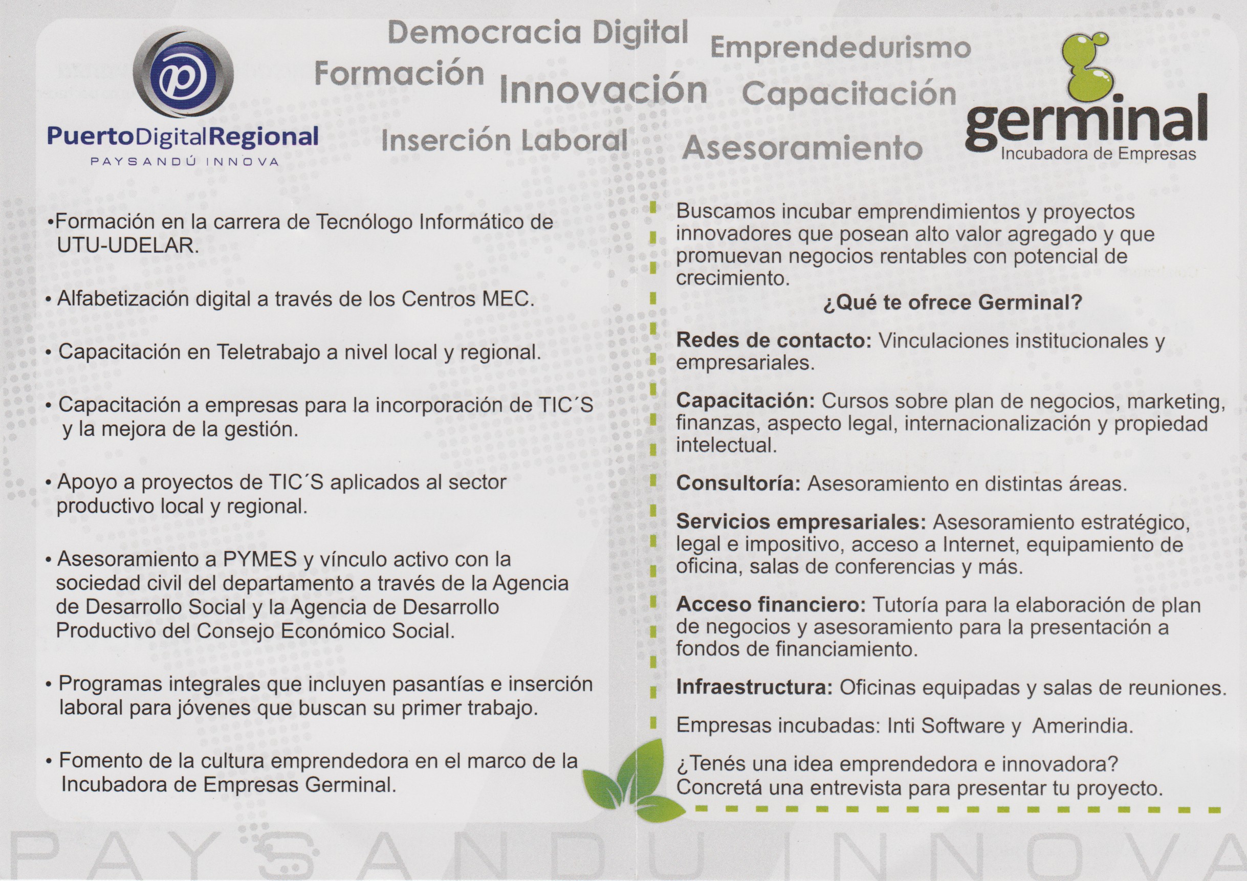 Paysandú Innova – Colaboración LinuxPay 2011